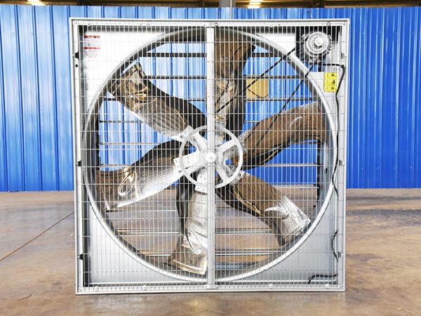 assembly push-Pull exhaust fans